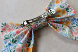 Handmade Fabric Hair Bow Barrette