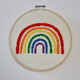 Rainbow Cross Stitch Kit