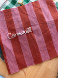 Hand Embroidered Sandcastle Flag