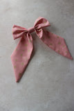Handmade Fabric Hair Bow Barrette