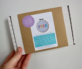 Tiny Swearing Cross Stitch Kit | C*nt