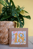 Custom Age Birthday Cards