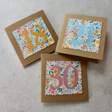 Custom Age Birthday Cards