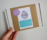 Tiny Swearing Cross Stitch Kit | Sl*g