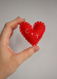 Make your own Felt Heart Decoration KIT | Assorted Colours