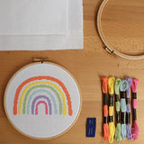 Rainbow Cross Stitch Kit