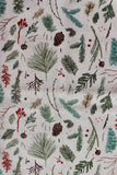 Blush Ferns - Handmade Fabric Christmas Crackers