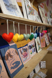 Custom Made Felt Heart Decoration | Assorted Colours