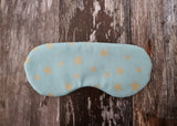 Blue with Gold Stars Eye Mask