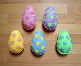 Make your own Felt Easter Decorations KIT | Star Easter Egg Bundle