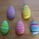 Make your own Felt Easter Decorations KIT | Embroidered Easter Egg Bundle