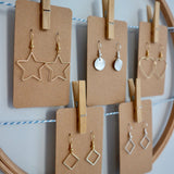 Star Charm Earrings