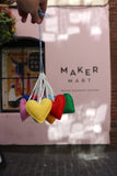 Make your own Felt Heart Decoration KIT | Assorted Colours