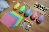 Make your own Felt Easter Decorations KIT | Daisy Easter Egg Bundle