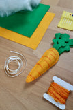 Make your own Felt Easter Decorations KIT | Bunny | Chick | Carrot