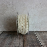 Cotton Lace Ribbon - Assorted Colours