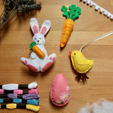 Make your own Felt Easter Decorations KIT | Easter Bundle
