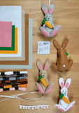 Make your own Felt Easter Decorations KIT | Bunny Bundle