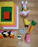 Make your own Felt Easter Decorations KIT | Easter Bundle