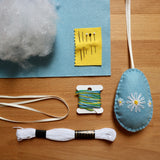 Make your own Daisy Easter Egg Decorations KIT | Assorted Colours